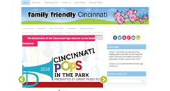 Desktop Screenshot of familyfriendlycincinnati.com
